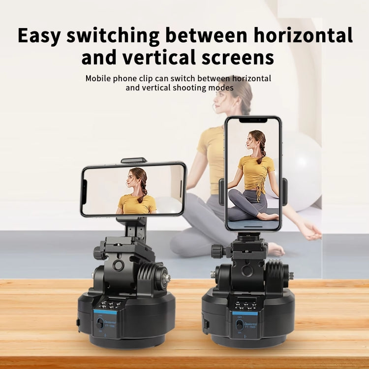 Desiontal YT-1500 Electric Gimbal Mobile Camera Live Streaming Panoramic Stabiliser With Rocker Rotation(Standard) - free shipping - PMC Jewellery - Order now!