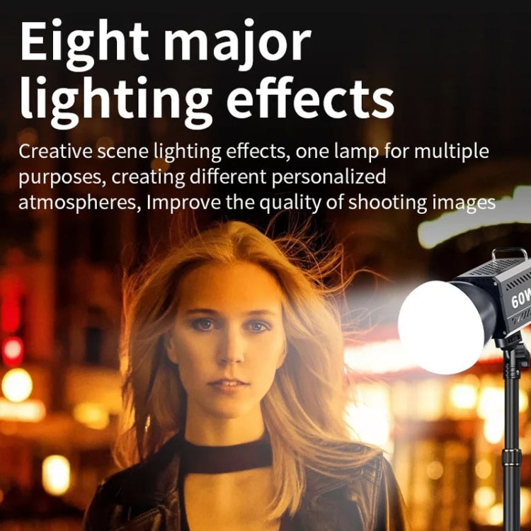 Desiontal ZU-60 60W Hand-Held Camera Light High Power Fill Light, EU Plug, Spec: Standard - free shipping - PMC Jewellery - Order now!