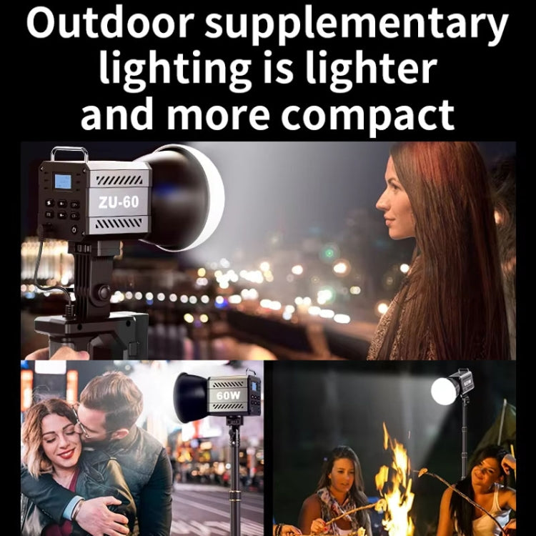 Desiontal ZU-60 60W Hand-Held Camera Light High Power Fill Light, EU Plug, Spec: Standard - free shipping - PMC Jewellery - Order now!