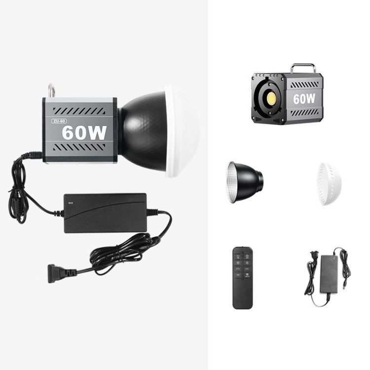 Desiontal ZU-60 60W Hand-Held Camera Light High Power Fill Light, EU Plug, Spec: Standard - free shipping - PMC Jewellery - Order now!