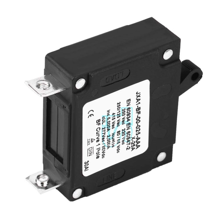 80V DC Overload Hydraulic Reset Circuit Breaker, Rated Current: 25A - Fuse by PMC Jewellery | Online Shopping South Africa | PMC Jewellery | Buy Now Pay Later Mobicred