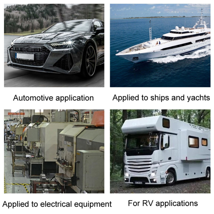 80V DC Overload Hydraulic Reset Circuit Breaker, Rated Current: 30A - Fuse by PMC Jewellery | Online Shopping South Africa | PMC Jewellery | Buy Now Pay Later Mobicred