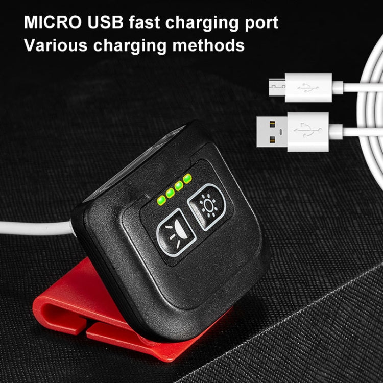 E-SMARTER H49 LED Induction Headlamp Fishing Hat Clip Light - Headlamp by E-SMARTER | Online Shopping South Africa | PMc TechLife | Buy Now Pay Later Mobicred