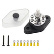300A Car Modified Multi-channel Current Bus Terminal(AOA6313CT-M8) - Fuse by PMC Jewellery | Online Shopping South Africa | PMC Jewellery | Buy Now Pay Later Mobicred