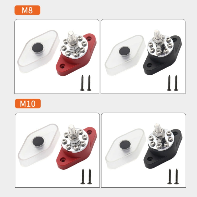 300A Car Modified Multi-channel Current Bus Terminal(AOA6313CRT-M8) - Fuse by PMC Jewellery | Online Shopping South Africa | PMC Jewellery | Buy Now Pay Later Mobicred