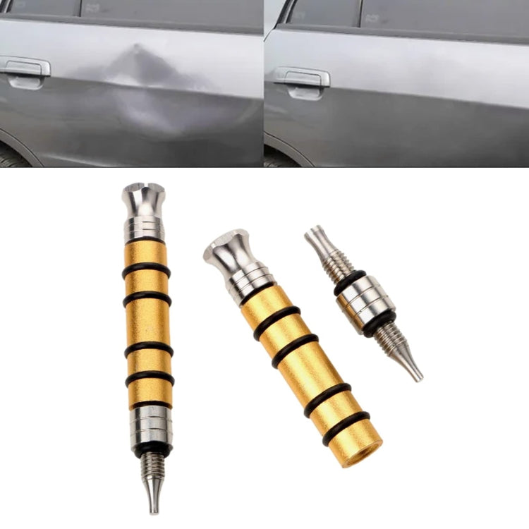 Car Dent Repair Tool Car Paint Leveling Tap Pen(Gold)