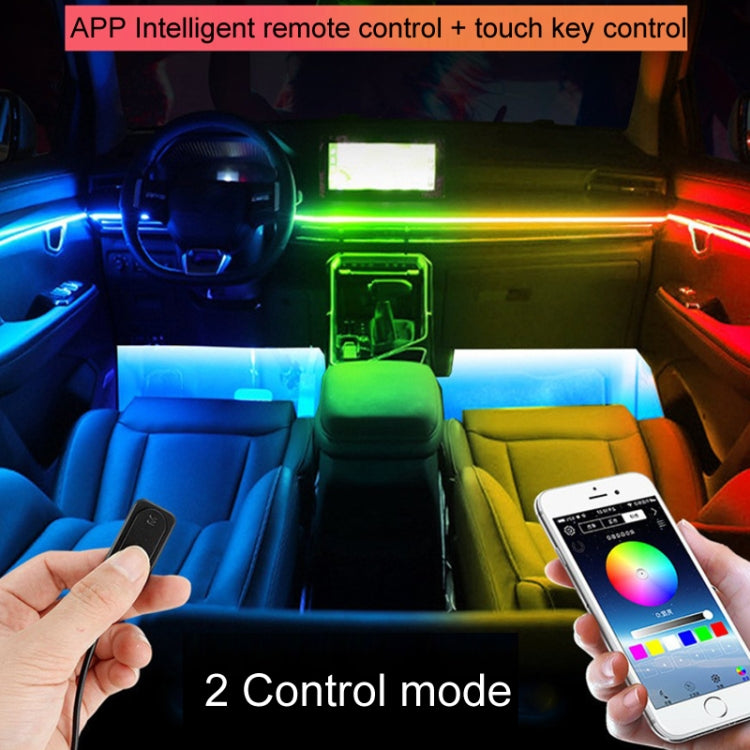 22 in 1 Car Hidden Acrylic LED Colorful Decorative Atmosphere Light Strip - Atmosphere lights by PMC Jewellery | Online Shopping South Africa | PMC Jewellery | Buy Now Pay Later Mobicred