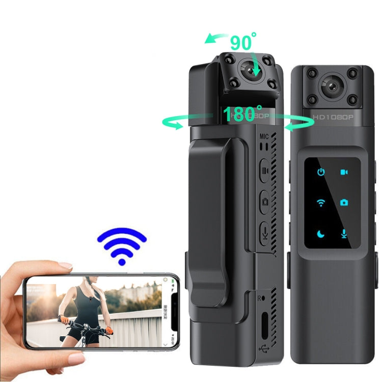 WIFI HD Night Vision Chest-Worn Work Recorder Cycling Camera, Model: L13+128G TF Card