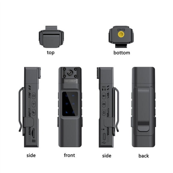 WIFI HD Night Vision Chest-Worn Work Recorder Cycling Camera, Model: L13+64G TF Card