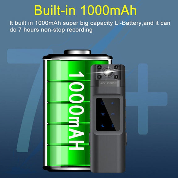 WIFI HD Night Vision Chest-Worn Work Recorder Cycling Camera, Model: L13+32G TF Card