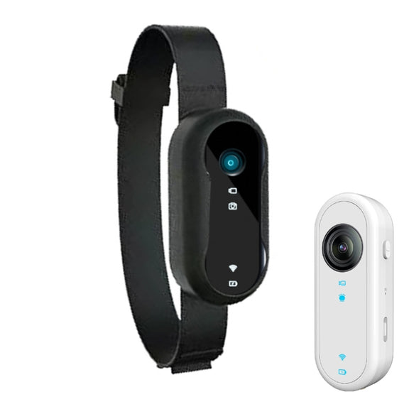 HD Outdoor Portable Pet Recorder Cycling Sports Camera, Specifications: With Silicone Collar+32G TF Card