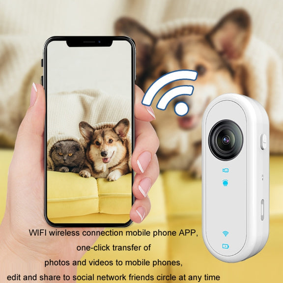 HD Outdoor Portable Pet Recorder Cycling Sports Camera, Specifications: No TF Card