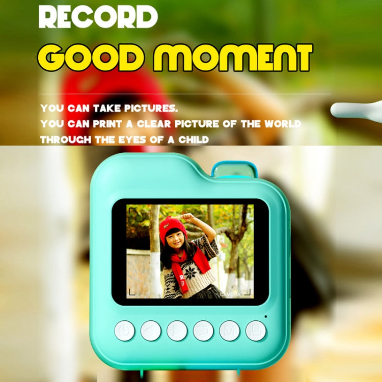 Mini Children High-Definition Printing Digital Camera, Color: Pink+64G TF Card