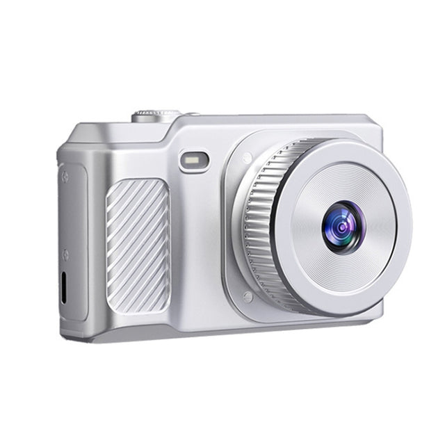 1080P HD Student Retro Digital Card Camera, Color: White