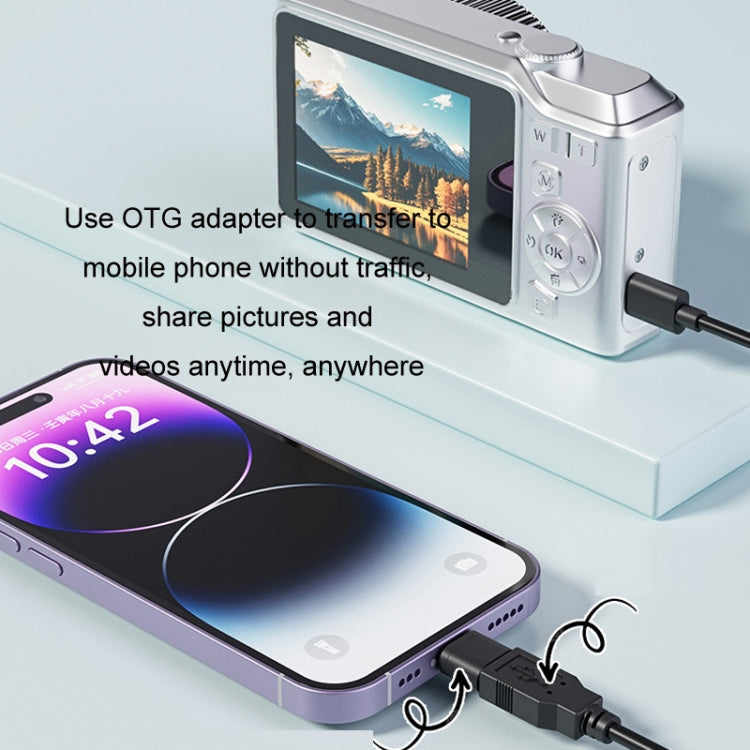 1080P HD Student Retro Digital Card Camera, Color: Black+32G - Video Cameras by PMC TechLife | Online Shopping South Africa | PMC TechLife | Buy Now Pay Later Mobicred