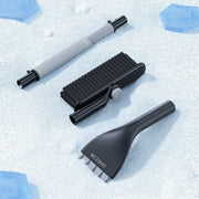 Multifunctional Car Defrosting Snow Shovel, Color: White Boxed