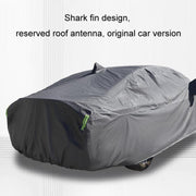 Sedan Car EVA Plus Velvet Thickened Heat Insulation Sunshade With Shark Fin, Size: L+ 4.75x1.75x1.5m