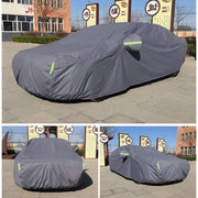 Sedan Car EVA Plus Velvet Thickened Heat Insulation Sunshade With Shark Fin, Size: L+ 4.75x1.75x1.5m