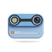 D60 3m Water-resistant 2K HD 10X 2.4-inch Outdoor Photo Video Recording Children Mini Camera(Blue)