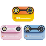 D60 3m Water-resistant 2K HD 10X 2.4-inch Outdoor Photo Video Recording Children Mini Camera(Blue)
