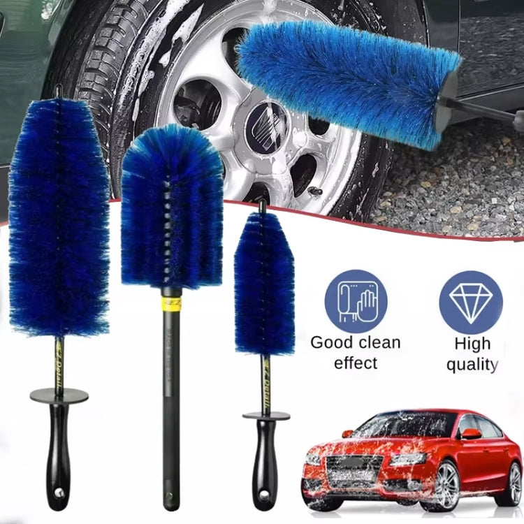 3pcs /Set Car Wash Engine Compartment Cleaning Detail Brush(Blue) - Car washing supplies by PMC TechLife | Online Shopping South Africa | PMC TechLife | Buy Now Pay Later Mobicred