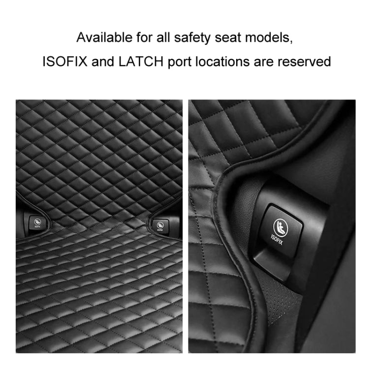 KEEP TOP Thickened Anti-Skid Anti-Wear Protective Pad For Child Car Safety Seat, Size: 110x48cm(Black) - free shipping - PMC Jewellery - Order now!