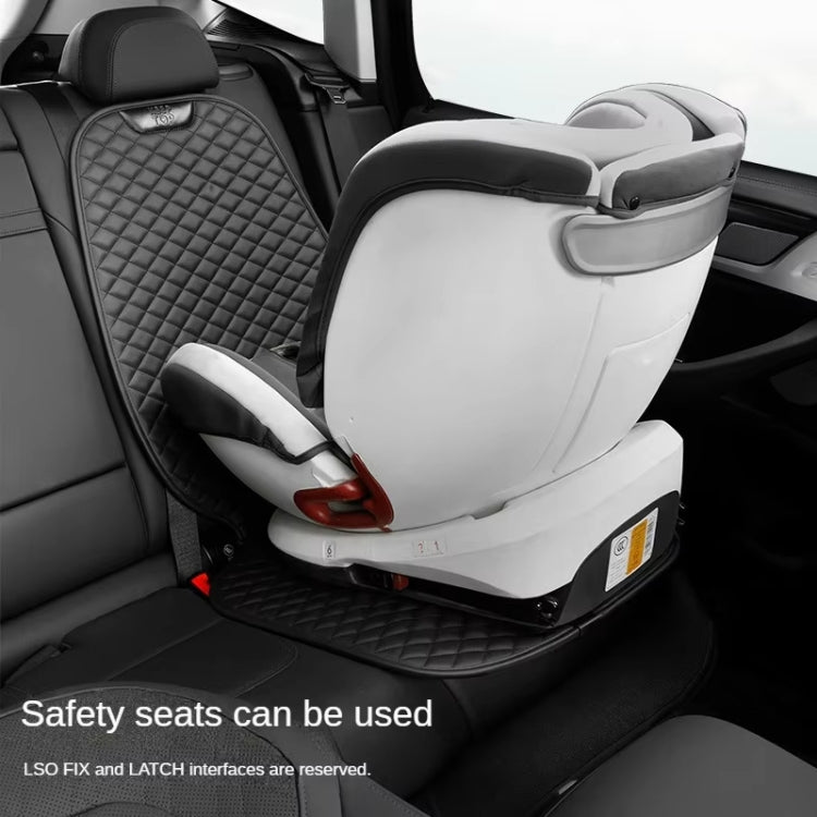 KEEP TOP Thickened Anti-Skid Anti-Wear Protective Pad For Child Car Safety Seat, Size: 110x48cm(Black) - free shipping - PMC Jewellery - Order now!