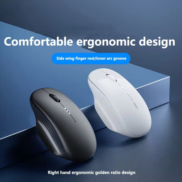 Inphic M1 2nd Generation Wireless Mice Rechargeable Mute Business Office Home Laptop Mouse, Color: 2.4G Black