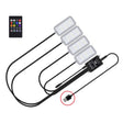 Eight-Color LED Voice Control Car Music Rhythm Atmosphere Light, Specification: 5V USB Remote Control - Atmosphere lights by PMC TechLife | Online Shopping South Africa | PMC TechLife | Buy Now Pay Later Mobicred