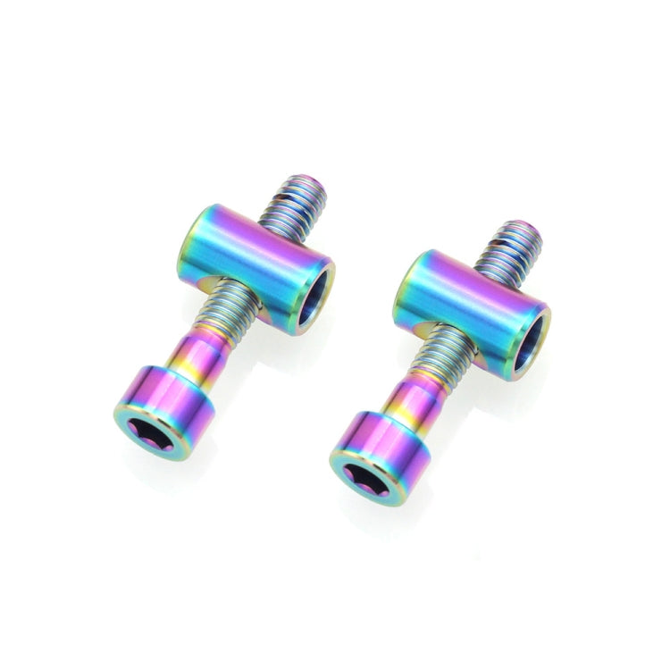 Bicycle Titanium Alloy Seat Post Locking Screws, Color: M6x30 Colorful - Bicycle Saddle by PMC TechLife | Online Shopping South Africa | PMC TechLife | Buy Now Pay Later Mobicred