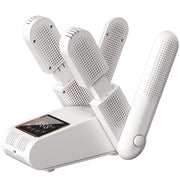 UV Antibacterial LED Touch Intelligent Constant Temperature Shoe Dryer, Spec: EU Plug(White)