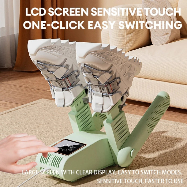 UV Antibacterial LED Touch Intelligent Constant Temperature Shoe Dryer, Spec: US Plug(Green) - free shipping - PMC TechLife - Order now!