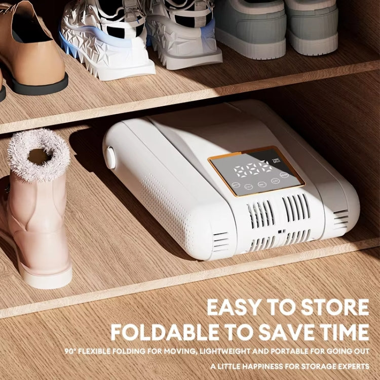 UV Antibacterial LED Touch Intelligent Constant Temperature Shoe Dryer, Spec: US Plug(Green)