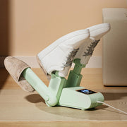 UV Antibacterial LED Touch Intelligent Constant Temperature Shoe Dryer, Spec: US Plug(Green)