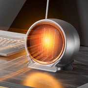 1800W Desktop High-power Two-speed Heater Household Fast Heating Heater, Spec: US Plug(Gray)