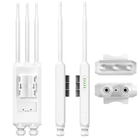 COMFAST CF-EW85 1300Mbps 2.4G/5.8G Gigabit Wireless AP Signal Amplifier Supports DC/POE Power Supply US Plug
