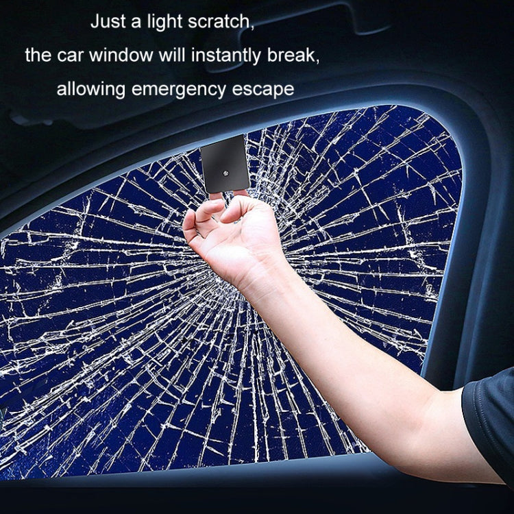 Car Window Breaking Safety Card Emergency Life-Saving Hammer(8.5x5.5cm) - Emergency Hammer by PMC TechLife | Online Shopping South Africa | PMC TechLife | Buy Now Pay Later Mobicred