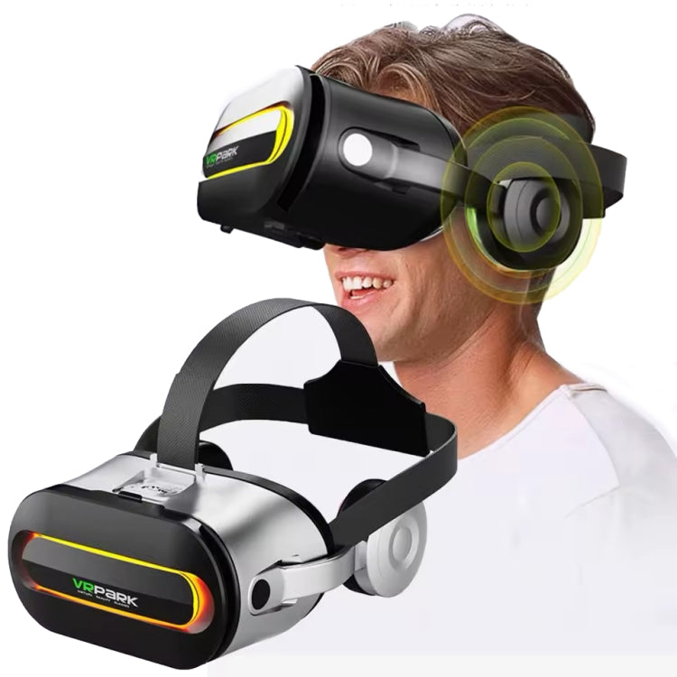 VRPARK J60 Virtual Reality Headset VR Glasses Built-In Headphones For Immersive Experience(White) - free shipping - PMC Jewellery - Order now!