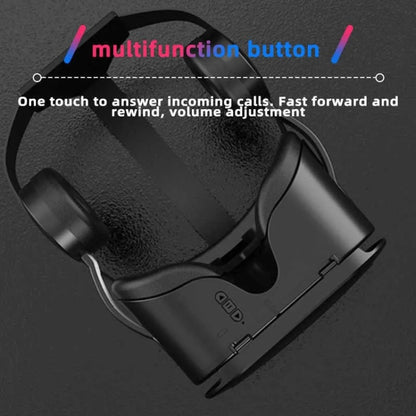 VRPARK J60 Virtual Reality Headset VR Glasses Built-In Headphones For Immersive Experience(Black) - free shipping - PMC Jewellery - Order now!