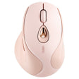 Inphic DR801 2.4G+Bluetooth 5.0/4.0 Wireless Mouse USB Tri-Mode Mute Rechargeable Girls Office Home Gaming Mouse(Pink) - free shipping - PMC TechLife - Order now!
