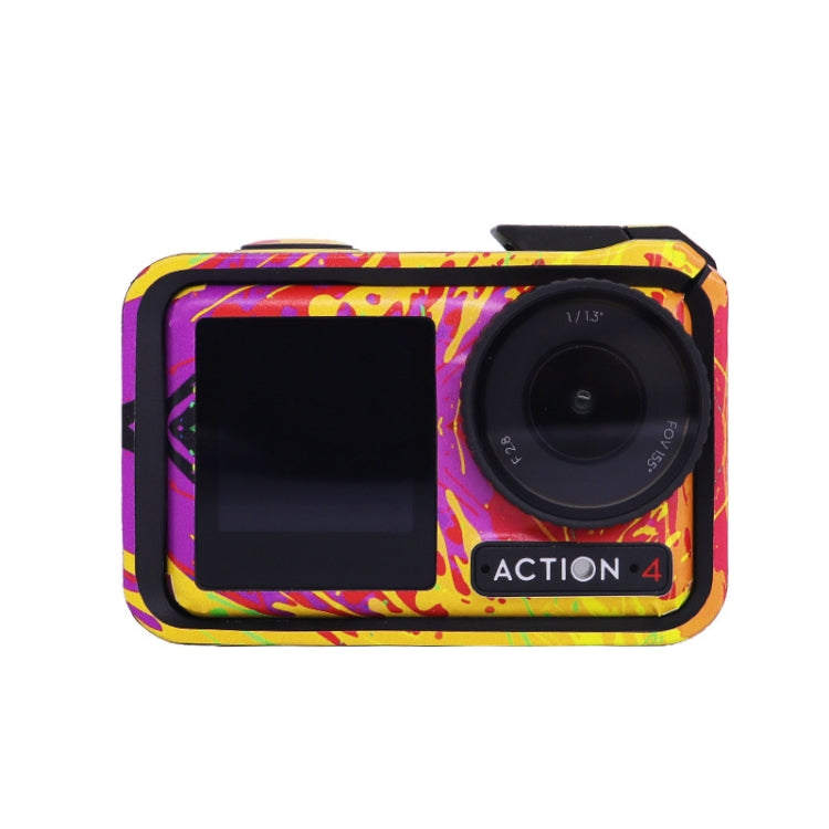 For DJI Action 4 Motion Camera Stickers All Inclusive Photo Frame Color Changing Stickers Accessories, Style: AC4-01 - free shipping - PMC TechLife - Order now!