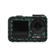 For DJI Action 4 Motion Camera Stickers All Inclusive Photo Frame Color Changing Stickers Accessories, Style: AC4-16 Snake Scale Green - free shipping - PMC TechLife - Order now!