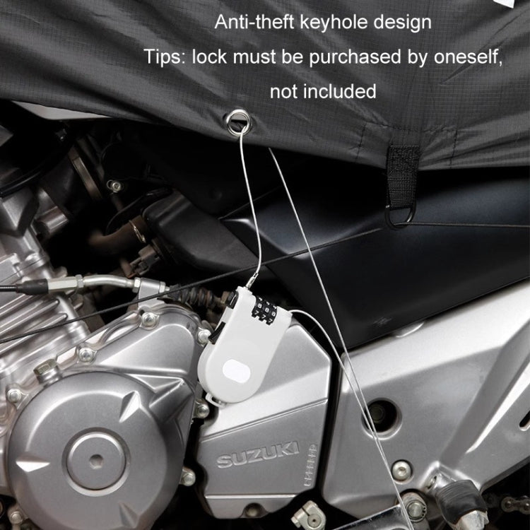 MESOROCK Motorcycle Light Durable Dustproof Rainproof Half Cover, Size: L