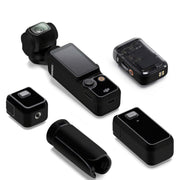 For DJI Pocket 3 Camera Stickers Anti-scratch Non-adhesive Protective Film(Matte Black)