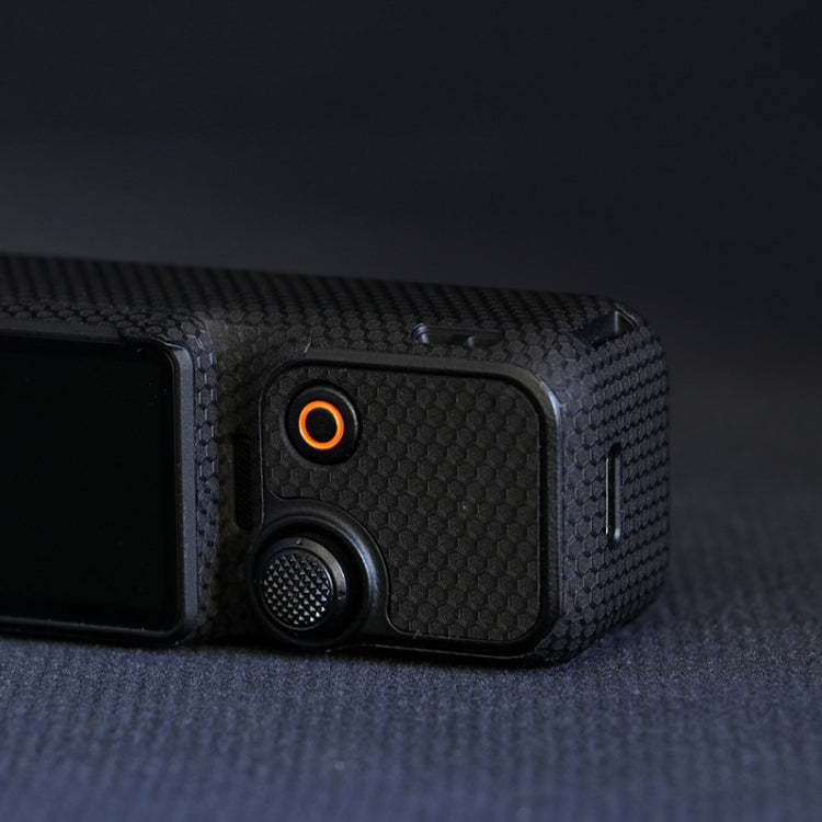 For DJI Pocket 3 Camera Stickers Anti-scratch Non-adhesive Protective Film(Matrix Black) - free shipping - PMC TechLife - Order now!