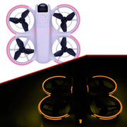 For DJI Neo Luminous Stickers Night Glow Cool Film(Pink)