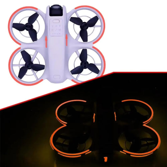 For DJI Neo Luminous Stickers Night Glow Cool Film(Red) - free shipping - PMC Jewellery - Order now!