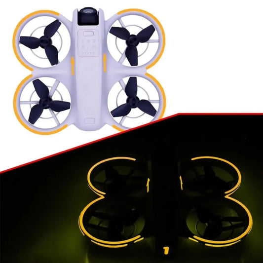 For DJI Neo Luminous Stickers Night Glow Cool Film(Yellow) - free shipping - PMC Jewellery - Order now!