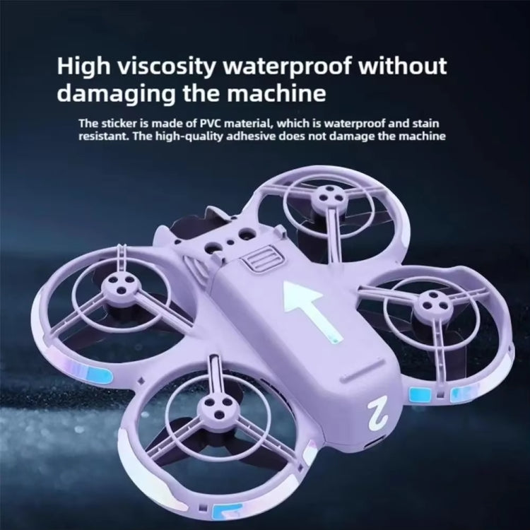 For DJI Neo Luminous Stickers Night Glow Cool Film(Sky Blue) - free shipping - PMC TechLife - Order now!