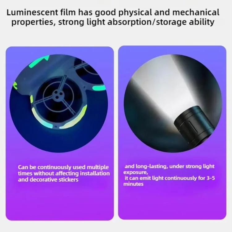 For DJI Neo Luminous Stickers Night Glow Cool Film(Pink) - free shipping - PMC Jewellery - Order now!
